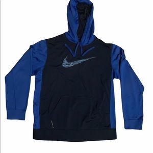 Blue Nike Therma-Fit Hoodie